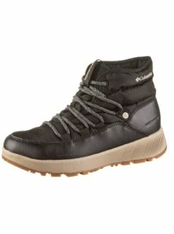 Schlussverkauf 😍 Schuhe Columbia 🥾 Boots SLOPESIDE VILLAGE In Black-silver Sage Günstig Kaufen 🌟