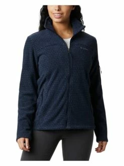 Besorgen 🤩 Outdoor & Sport Columbia Fleecejacke "Fast Trek" In Dunkelblau Günstig Kaufen 😍