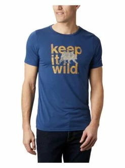 Neu 🥰 Outdoor & Sport Columbia Funktionsshirt "Terra Vale II" In Blau Günstig Kaufen 👏