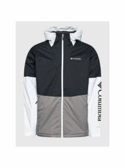 Schlussverkauf ✔️ Outdoor & Sport Columbia Jacke Poimt Park Insulated In Schwarz-gemustert Günstig Kaufen 🥰