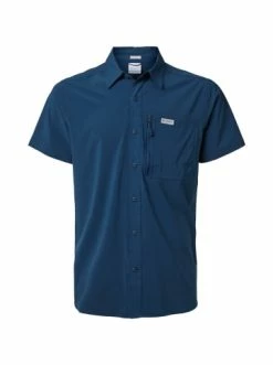Beste Bewertungen von 😉 Bekleidung Columbia Kurzarmhemd Triple Conyon 2 Solid In Petrol Günstig Kaufen ⭐