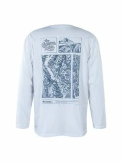 Neu ✔️ Bekleidung Columbia Longsleeve - CSC Alpine Way Relax - White Günstig Kaufen 😉 -Columbia Verkäufe 2022 columbia longsleeve csc alpine way relax white 3
