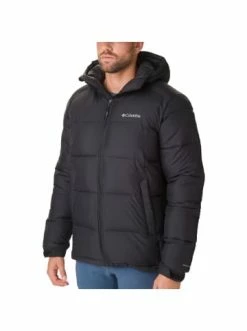 Bester Verkauf 👍 Bekleidung Columbia Outdoor Jacken Pike Lake Hooded Jacket Black Günstig Kaufen 🔥