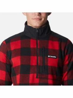 Schlussverkauf ✨ Outdoor & Sport Columbia Outdoor Sweatshirts Weather II Printed HZ Fleece Sweater Red Günstig Kaufen 🧨 -Columbia Verkäufe 2022 columbia outdoor sweatshirts weather ii printed hz fleece sweater red 4