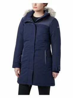 Am billigsten 👍 Bekleidung Columbia Parka "Lindores" In Dunkelblau Günstig Kaufen 😉