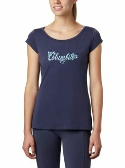 Großhandel 👏 Bekleidung Columbia 👚 Shirt "Shady Grove" In Dunkelblau Günstig Kaufen 🥰