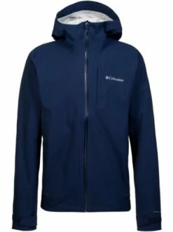 Bester Verkauf 🔔 Outdoor & Sport Columbia Softshelljacke Omni-Tech Ampli-Dry Shell In Dunkelblau Günstig Kaufen 😀