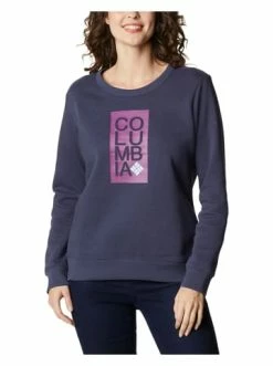 Rabatt ✨ Outdoor & Sport Columbia Sweatshirt "Logo" In Dunkelblau Günstig Kaufen 😀