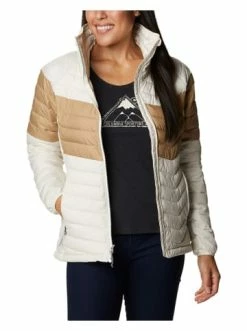 Aktion 😀 Bekleidung Columbia Winterjacke "Powder Lite" In Creme/ Beige Günstig Kaufen 🧨